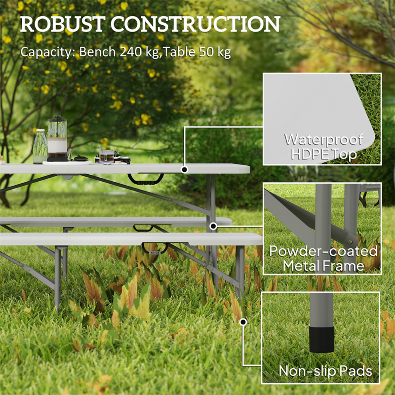 Picnic Table Set ( Amazon Shipping)（Prohibited by WalMart）