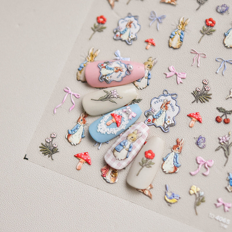 Hello Claws | Bunny Nail Deco Sticker