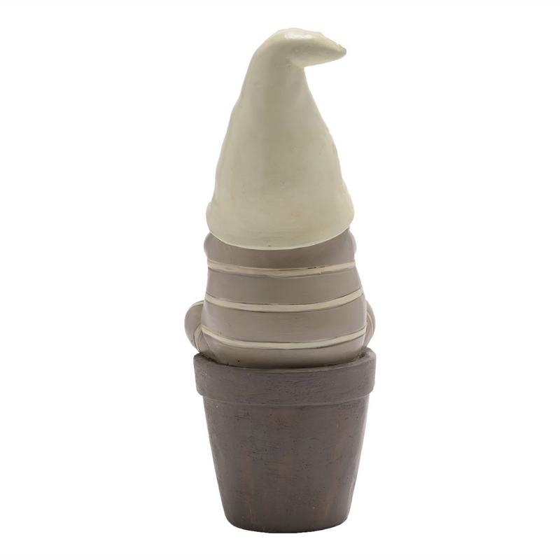 Country Living Gonk On a Slogan Flower Pot - Love