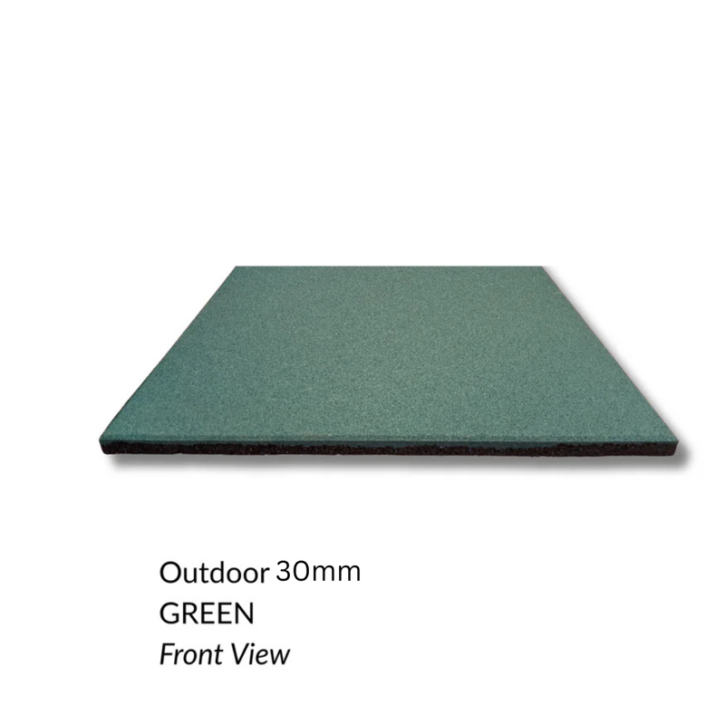 Outdoor Safety Rubber Playground Mats - 30mm