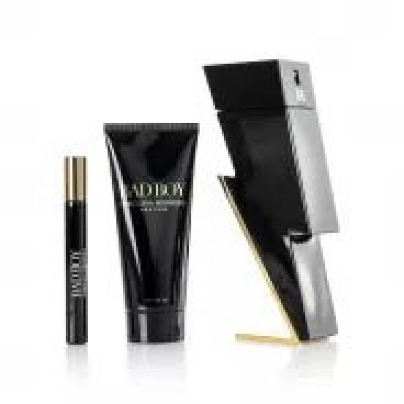 Carolina Herrera Bad Boy Gift Set (Eau De Toilette Spray 100ml  Shower Gel 100ml  Eau De Toilette Spray 10ml)