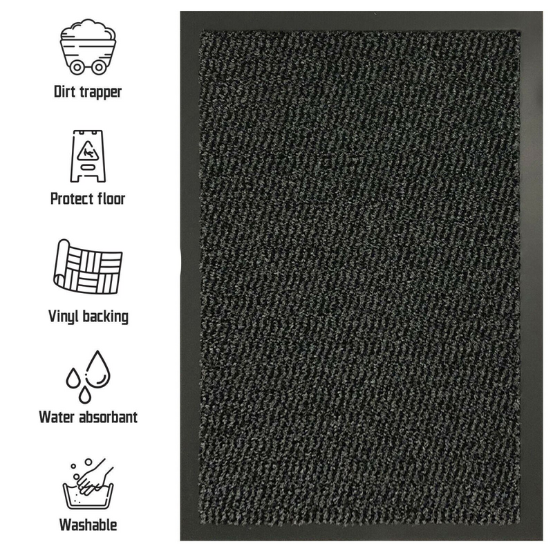 Anthracite BARRIER MATT - 90 X 200