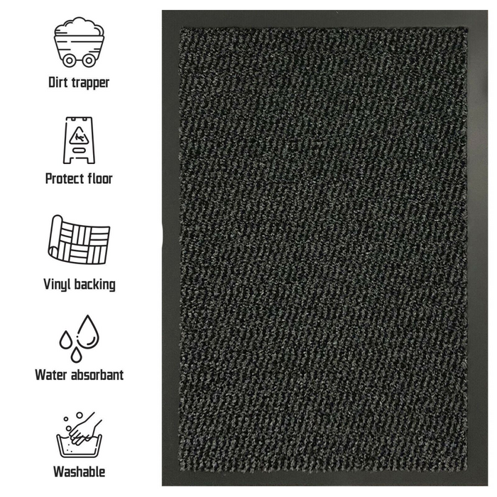 Anthracite BARRIER MATT - 90 X 200