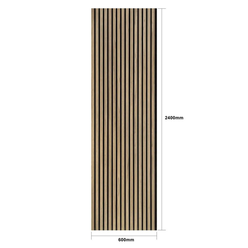 Walnut Acoustic Wall Panels (2 Pack)