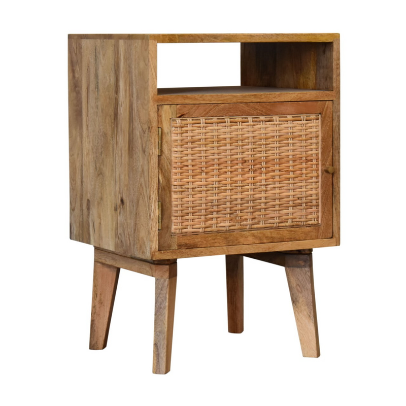 Artisan Furniture Solid Wood Knit Door Bedside