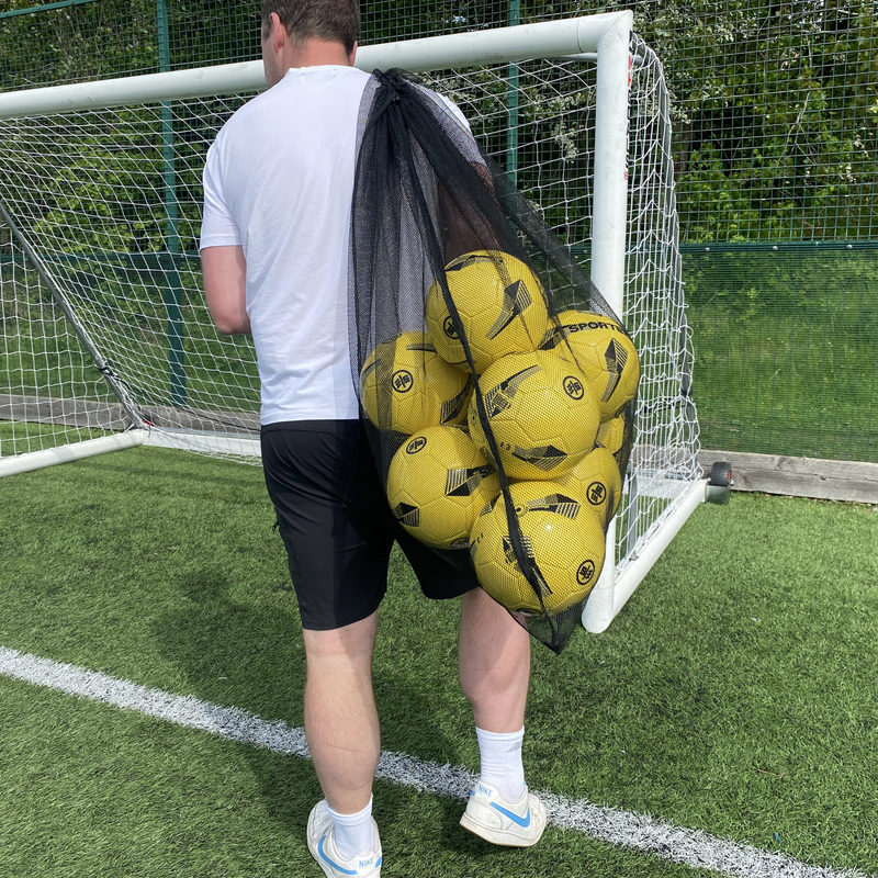 Eclipse Training Football Bundle [10 Pack] + Free Ball Carry Bag