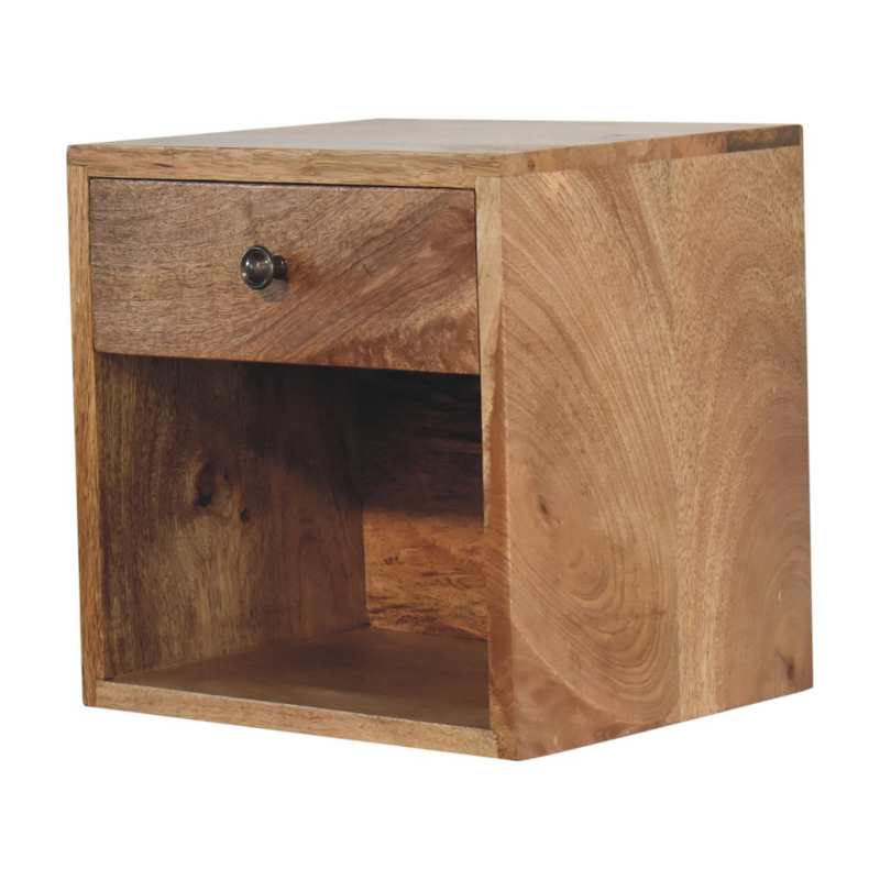 Artisan Furniture Solid Wood Floating Mini Classic Bedside