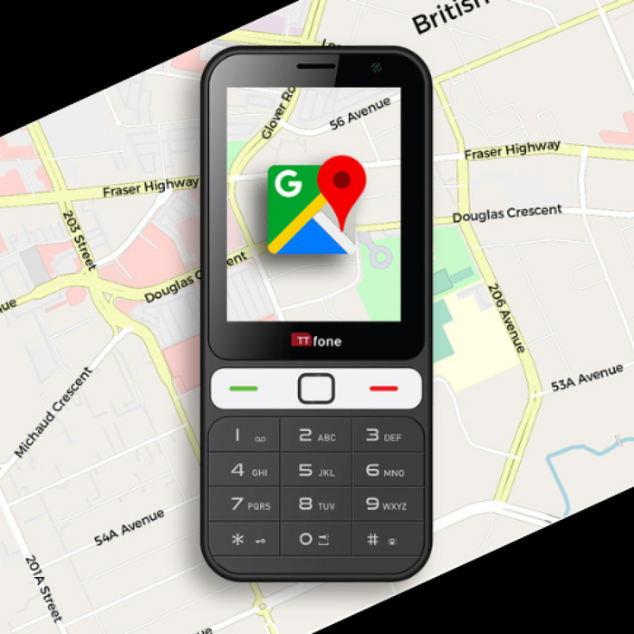 TTfone TT280  Simple 4G Dual SIM Bar Phone with Android, 2.8" Touchscreen, Keypad, 2MP Camera, USB-C - Easy to Use Unlocked Mobile (with Dock Charger and Giffgaff Sim card)