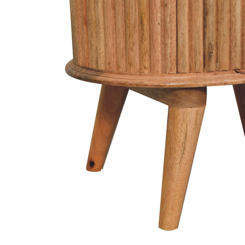 Artisan Furniture Solid Wood Soba Nordic Bedside