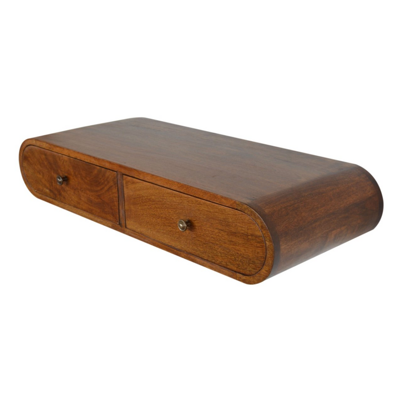 Artisan Furniture Solid Wood Floating Chestnut London Console