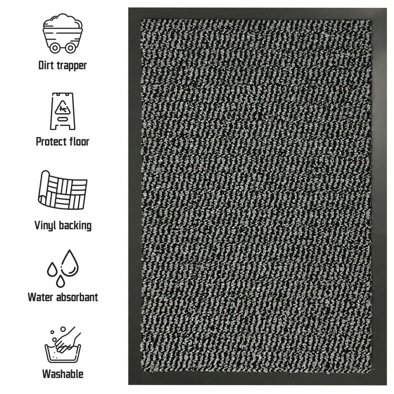 GREY Barrier Mat 80cm x 300cm