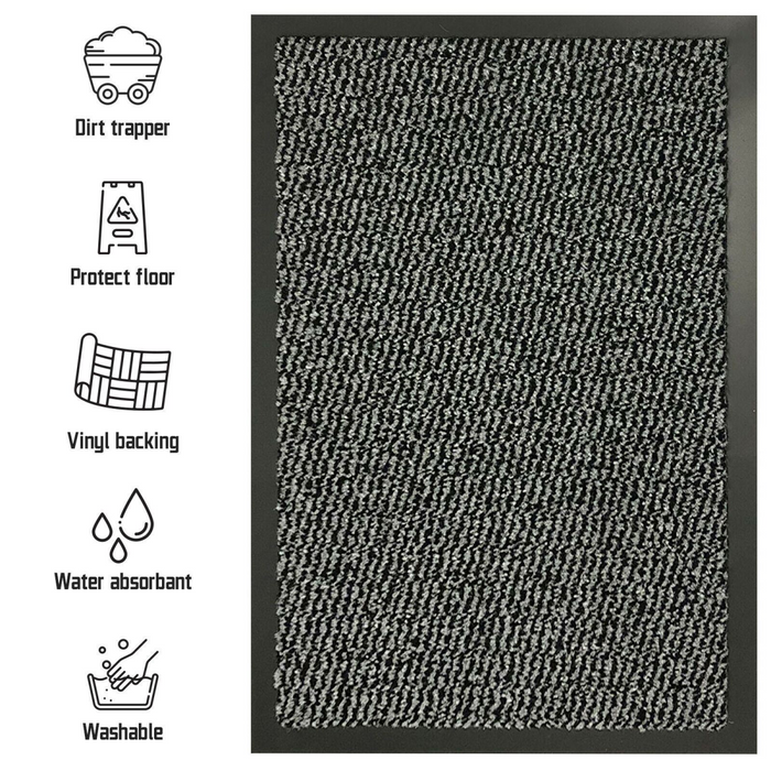 GREY Barrier Mat 80cm x 300cm