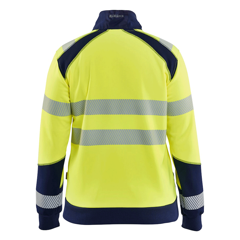 Blaklader 3508 Women's Hi-Vis Full Zip Sweatshirt