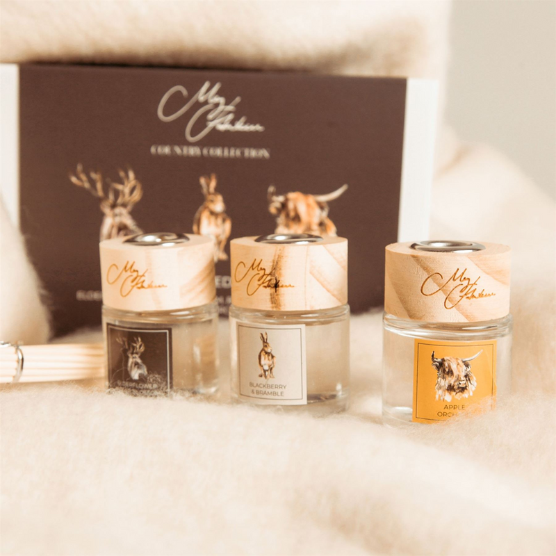 Meg Hawkins "Favourites" Set of 3 Mini Diffusers 50ml