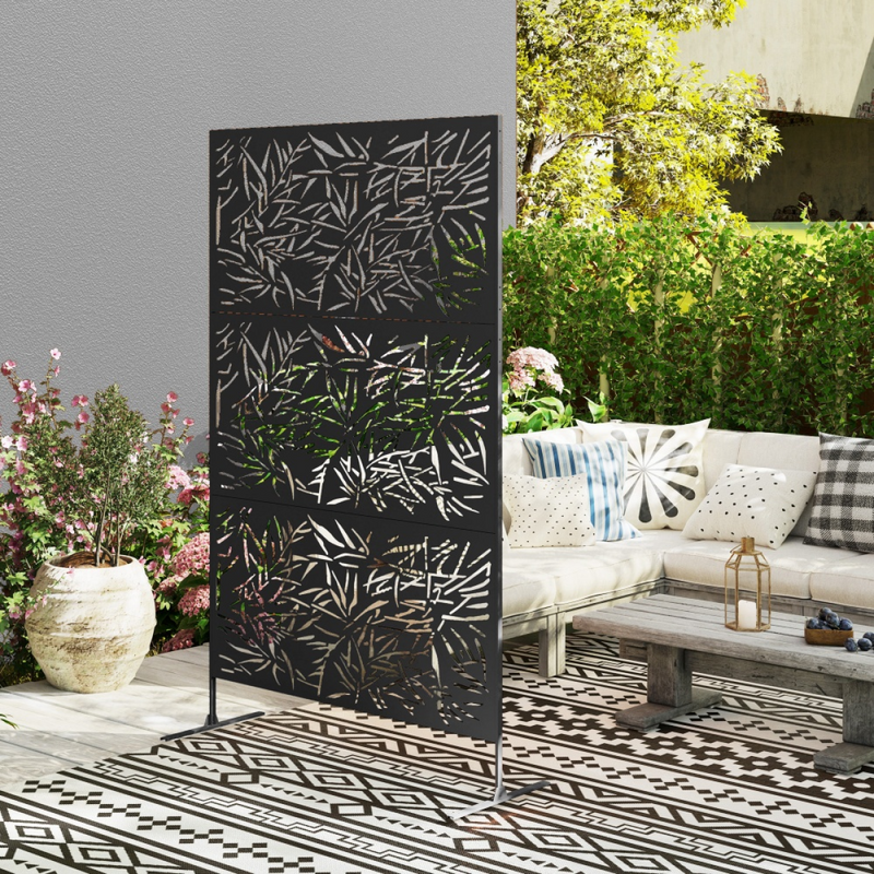 Garden Decorative Fence Panel 47.2" W x 23.6" H