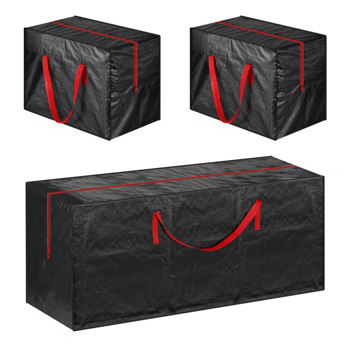VINSANI 3pc BLACK XMAS STORAGE BAGS 1010450