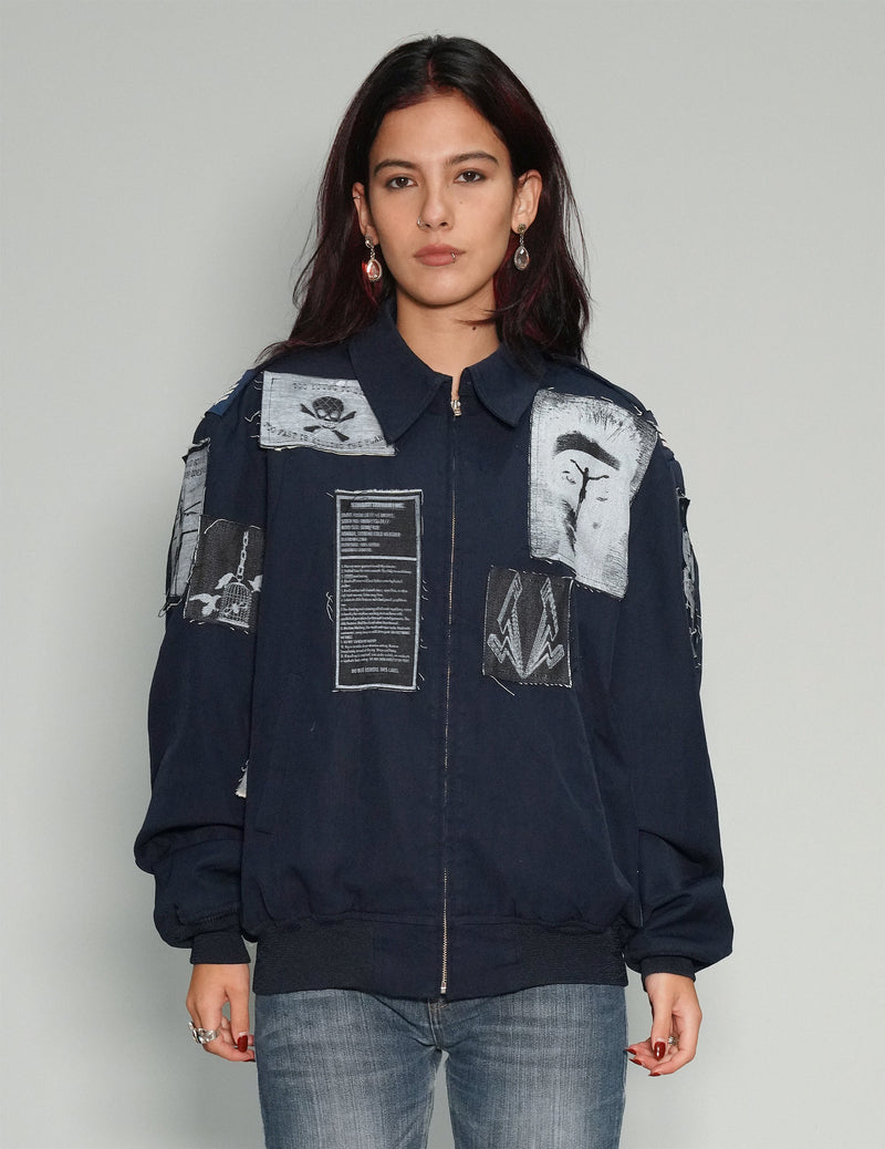 Patched RAF Jacket