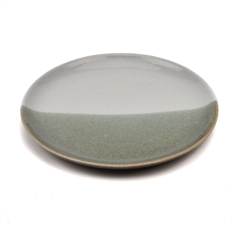 Hestia Set of 4 Reactive Glaze Grey Side Plates 18cm