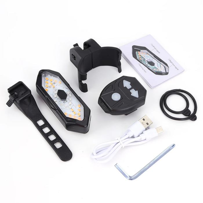 Modified Turn Signal Lamp for Xiaomi M365 1S pro Pro2 for MI3 Electric Scooter USB Rechargable Smart Wireless Light Accessories