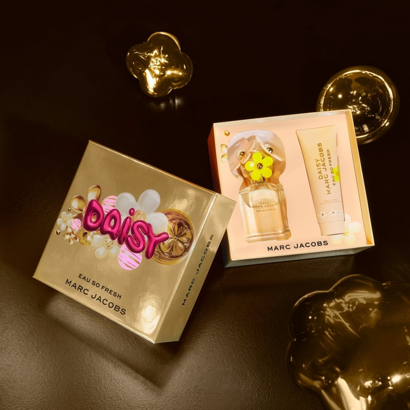 Marc Jacobs Daisy Eau So Fresh Gift Set (Eau De Toilette 75ml  Body Lotion 75ml)