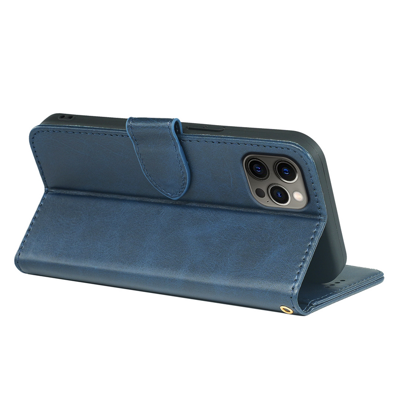 iPhone 14 Series Book Flip Case Leather Wallet