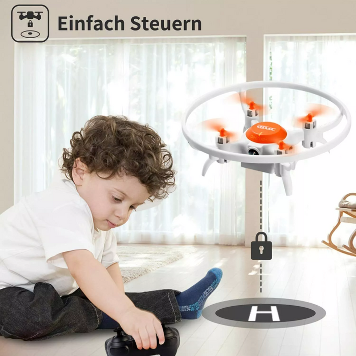 4DRC V5 Kids and Beginners Mini RC Drone V5 RC Quadcopter with 1080P HD Wide Angle Camera,Drones suitable for children and beginners,Logistics is randomly sent by Evri/Royal Mail/DPD.