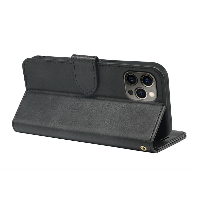 iPhone 15 Series Book Flip Case Leather Wallet