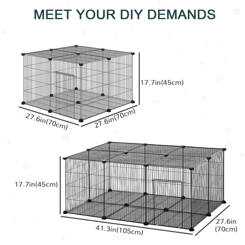 Pet Playpen DIY for Rabbit Chinchilla Hedgehog Guinea Pig ( Amazon Shipping)（Prohibited by WalMart）