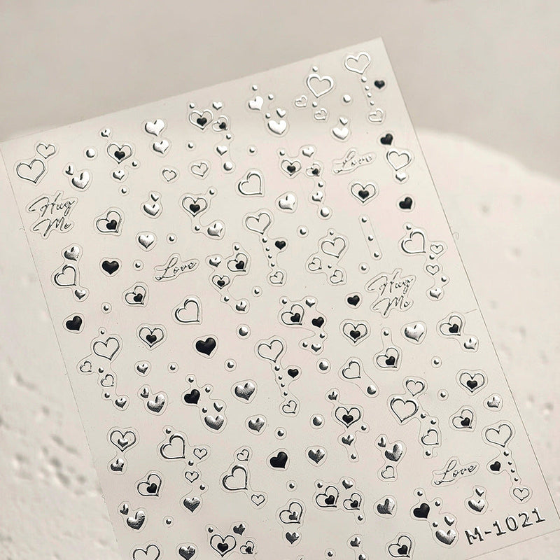 Hello Claws | Heart 5D Nail Deco Sticker