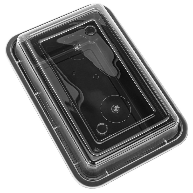 VINSANI 10pk 1 COMPARTMENT MEAL PREP CONTAINERS 1010423
