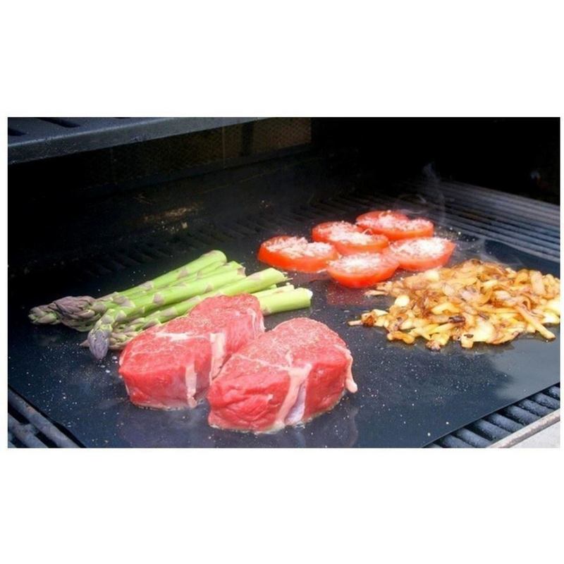 VINSANI RECTANGLE BBQ GRILL MAT x 2