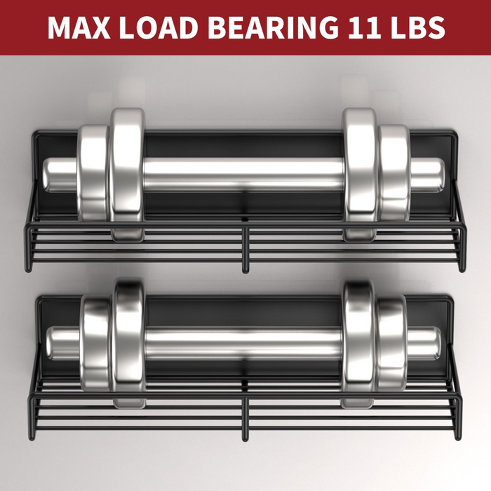 VINSANI 4pc MAGNETIC SPICE RACK METAL SHELF 1010421