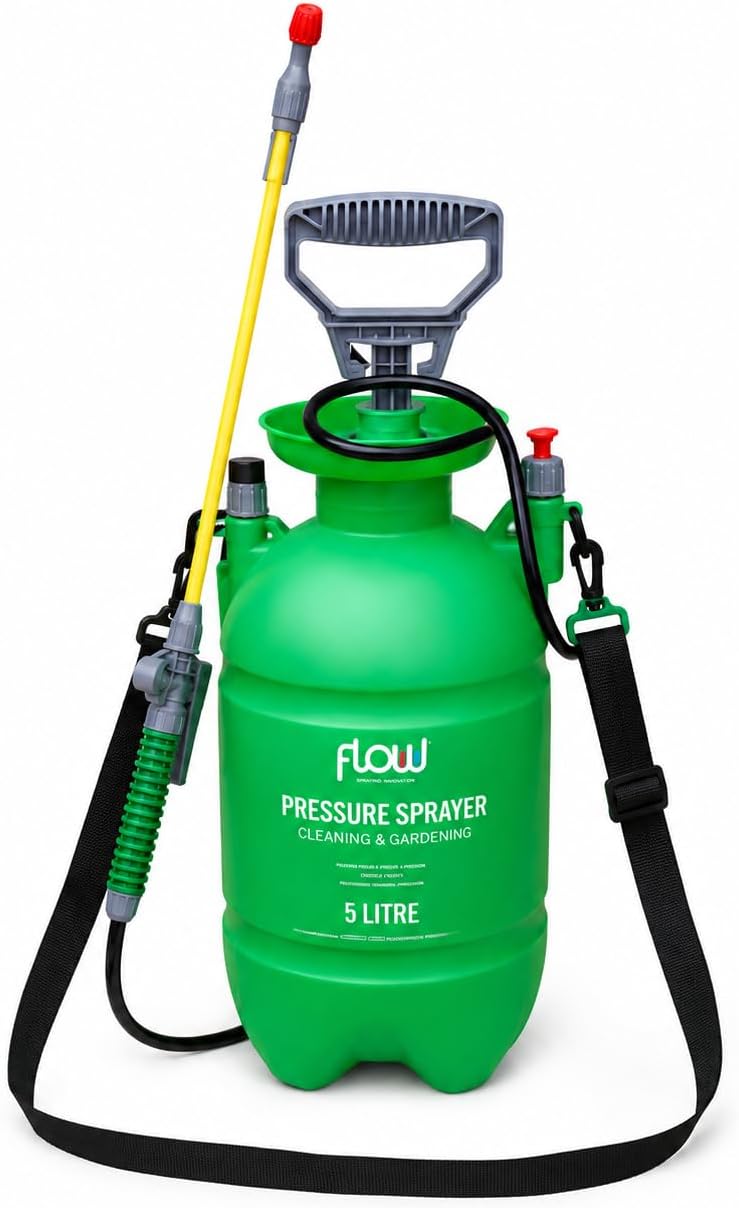 5L Fence Pressure Sprayer with Trigger Lance & Shoulder Strap