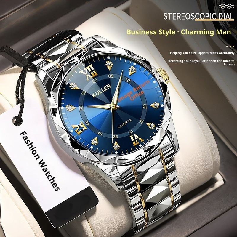 Business Advanced Waterproof Luminous Quartz Watch