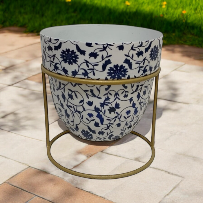 13CM PLANTER ON STAND