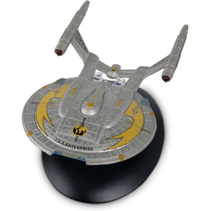 #02 I.S.S. Enterprise NX-01 Mirror Universe Model Die Cast Ship BONUS ISSUE M2 (Eaglemoss / Star Trek)