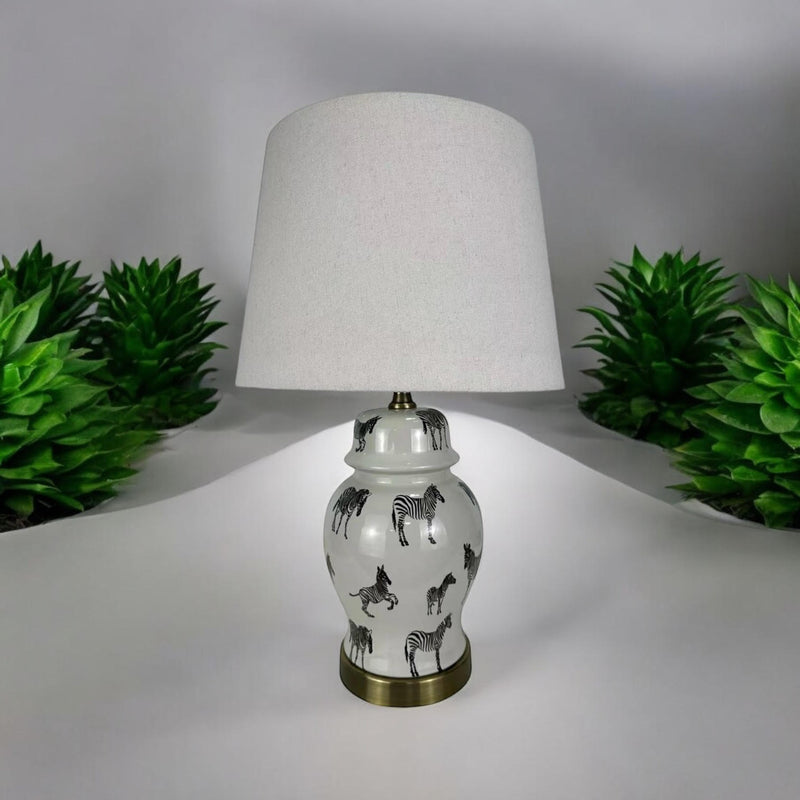 41CM LAMP AND SHADE