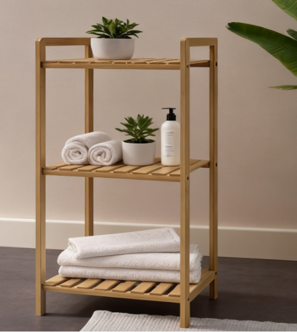 3 Tier Bamboo Storage Shelf