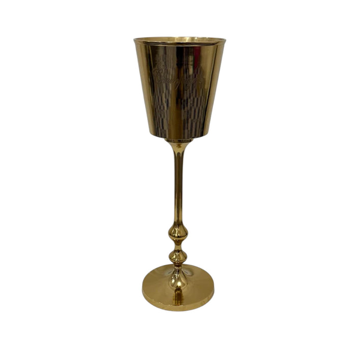 79cm GOLD FLOOR STANDING CHAMPAGNE BUCKET