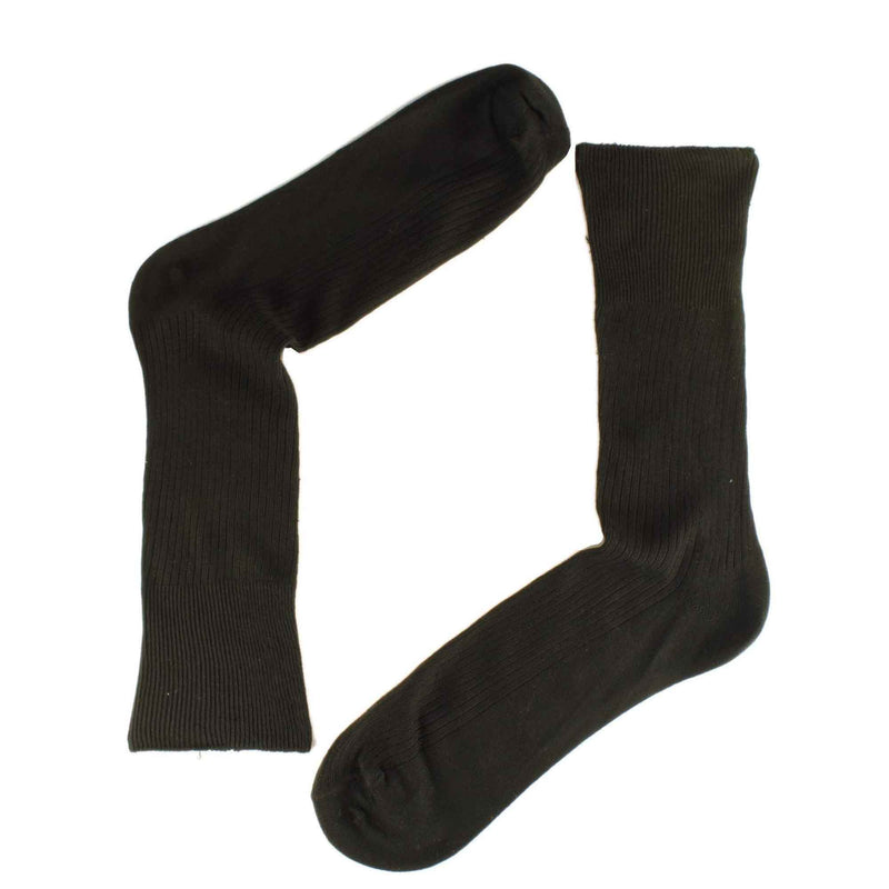6 Pairs Mens 100 Percent Cotton Loose Top Diabetic Friendly Non Elastic Socks Moisture Wicking Breathable Antibacterial Comfortable Daily Wear Assorted Colours by Sock Stack