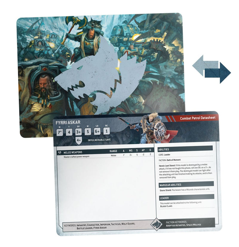 Datasheet Cards: Space Wolves