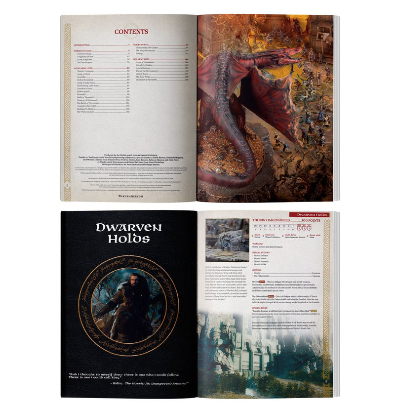 Middle-Earth SBG: Armies of the Hobbit Book