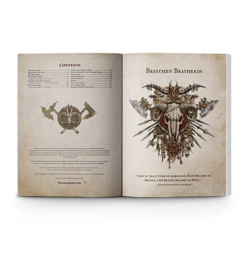 Arcane Journal: Beastmen Brayherds