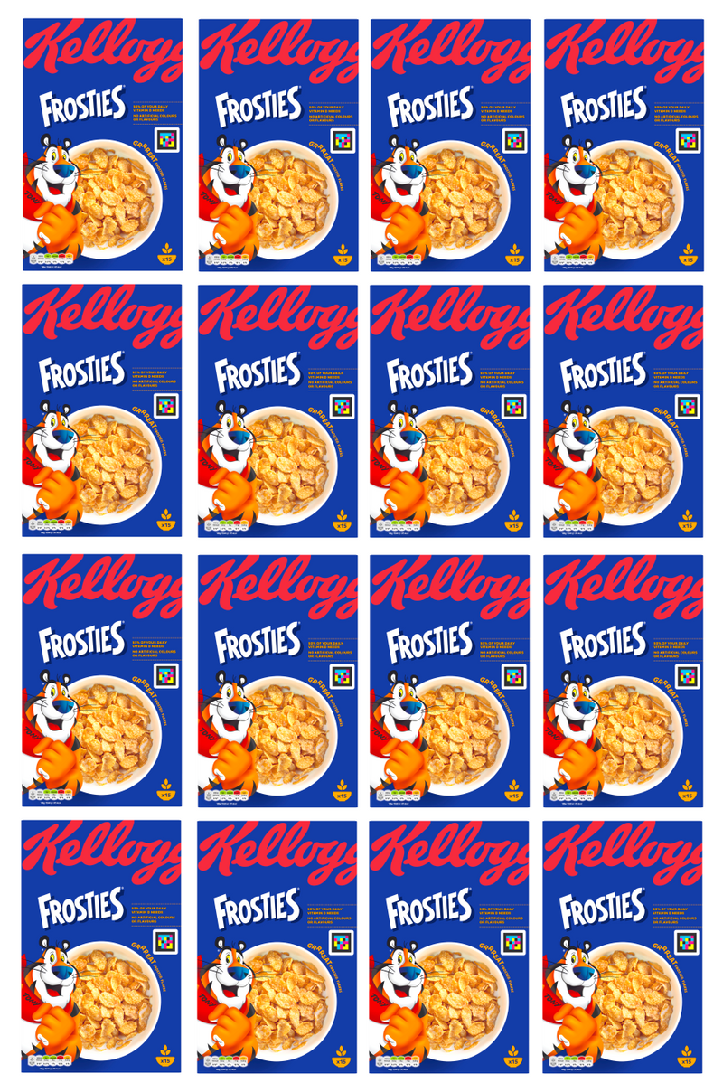 16 x Kelloggs Frosties - 470GM