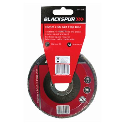 60 Grit Flap Disc Sanding Grinding Disc for Angle Grinder 115mm