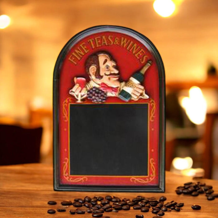 60X40CM WINE WAITER BLACK MENU BOARD