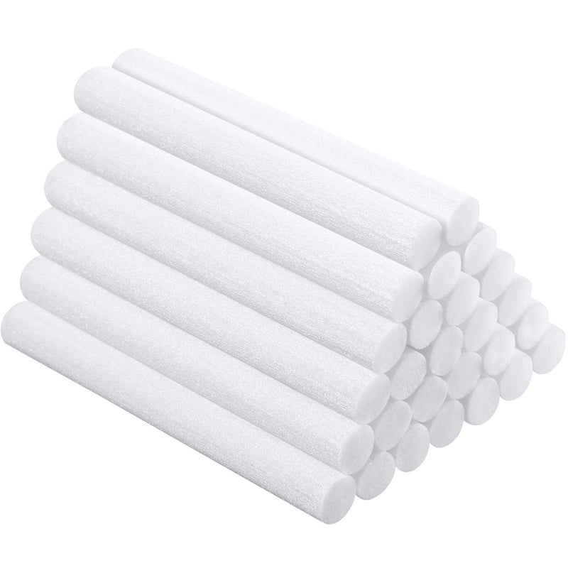60 Pieces Car Diffuser Sponge Refill Sticks – Humidifier Filter Replacement Wick (2.75 x 0.31 in)