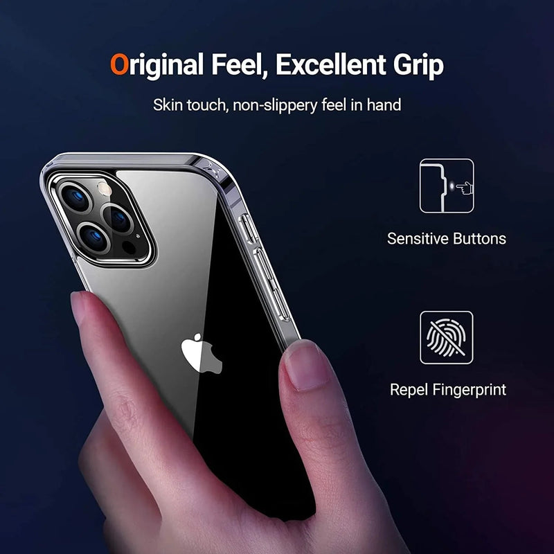 Silicone Case For Apple iPhone 13 12 Pro Max Shockproof Silicone Cover