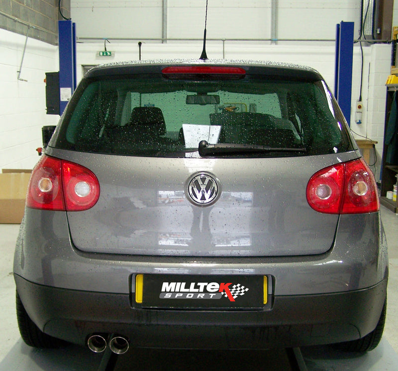 Milltek Sport - Cat Back Exhaust (Multiple Options) - VW Golf MK5 2.0 TDi