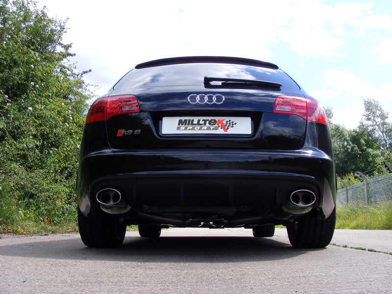 Milltek Sport - Cat Back Exhaust (Multiple Options) Audi RS6 C6 5.0 V10